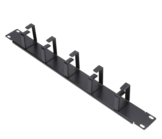 ExtraLink  Organizer kabli Typ B 19" 1U (czarna) - 1323262 - zdjęcie